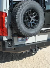 Aluminess Rear Bumper No Swing Arms Mercedes-Benz Sprinter 2019+                                     - 210629 - Image 2