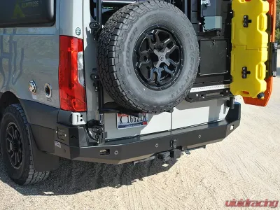 Aluminess Rear Bumper No Swing Arms Mercedes-Benz Sprinter 2019+ - 210629