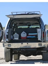 Aluminess Rear Bumper with Brush Guards and Swing Arms for Ford Excursion 1999-2005                                     - 210043.3 - Image 7