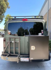 Aluminess Rear Bumper with Swing Arms Nissan NV 2012-2021                                     - 210245.2 - Image 6