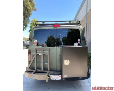 Aluminess Rear Bumper with Swing Arms Nissan NV 2012-2021 - 210245.2
