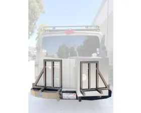 Aluminess Rear Bumper with Swing Arms Nissan NV 2012-2021