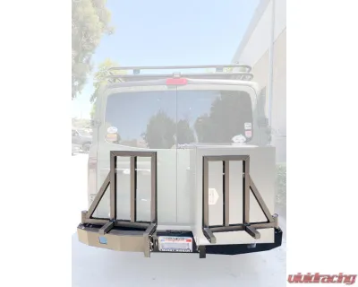 Aluminess Rear Bumper with Swing Arms Nissan NV 2012-2021 - 210245.2