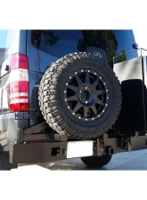 Aluminess Slimline Rear Bumper with Bike Rack Arms for Mercedes-Benz Sprinter 2007-2018                                     - 210288.5 - Image 5