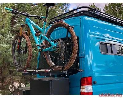 Aluminess Slimline Rear Bumper with Bike Rack Arms for Mercedes-Benz Sprinter 2007-2018 - 210288.5