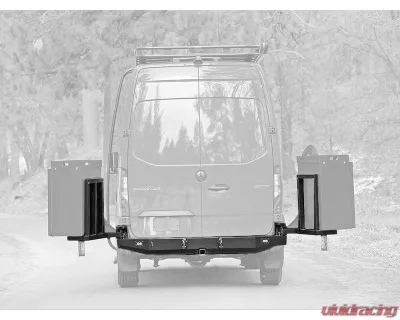 Aluminess Slimline Rear Bumper with Swing Arms for Mercedes-Benz Sprinter 2019+ - 210506.5