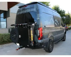 Aluminess Slimline Rear Bumper with Bike Rack Arm for Mercedes-Benz Sprinter 2019+