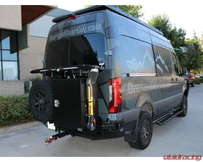 Aluminess Slimline Rear Bumper with Bike Rack Arm for Mercedes-Benz Sprinter 2019+ - 210506.6