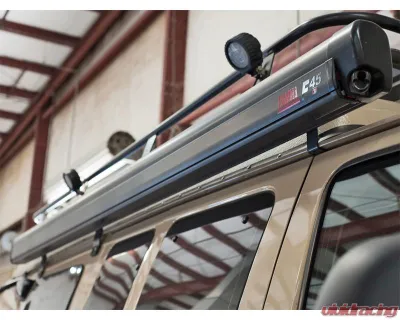 Aluminess 13ft Black Roof Rack Mounting Brackets for Fiamma Awning Mercedes Sprinter Ford Transit 2007-2024 - 210596.2