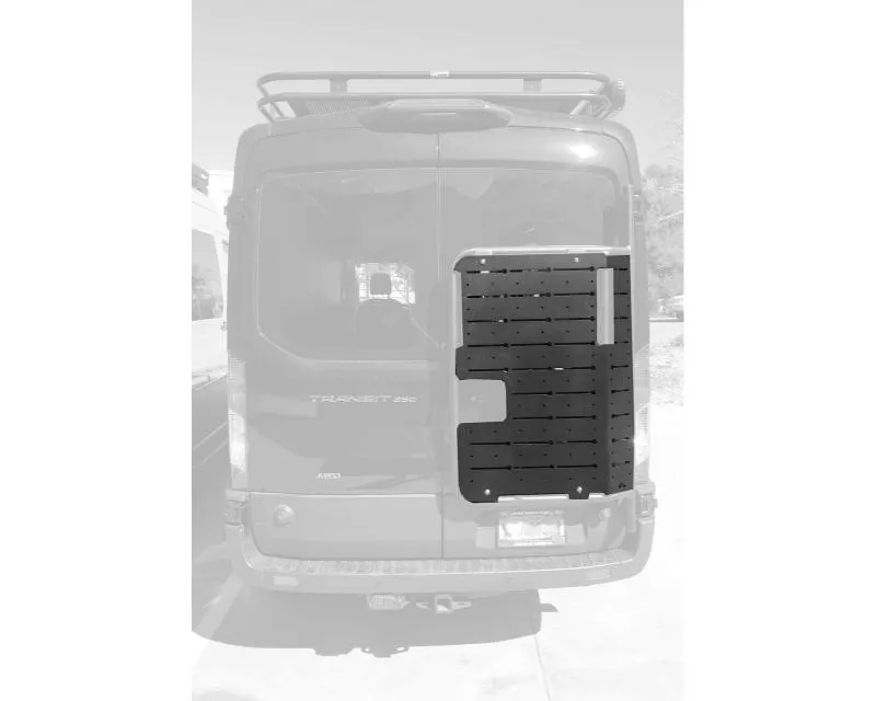 Aluminess HR Rear Door BackPAC Mounting Plate Ford Transit VanDoIt 2015+ - 210601.2