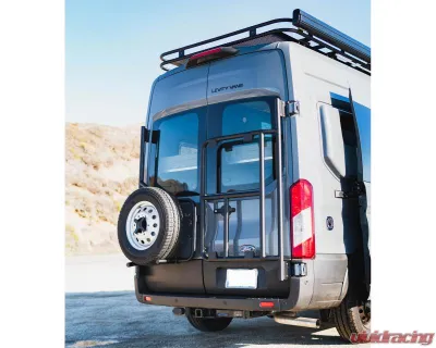 Aluminess Mid/High Roof Rear Door BackPAC Combo for Ford Transit 2015+ - 210603.2 - 210603.2