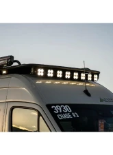 Aluminess 170" EXT Explorer Roof Rack with ARC Onx Light Mount for 2019+ Mercedes Sprinter                                     - 210703.1 - Image 6