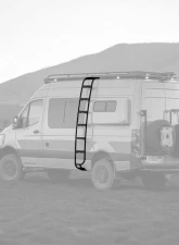 Aluminess Low Roof Legacy Side Ladder Mercedes-Benz 2007-2025                                     - 210707 - Image 5