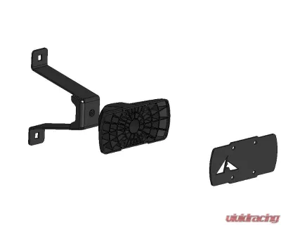 Aluminess Rear Door Box & Tire Carrier Mounting Kit - 210715