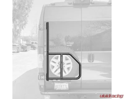 Aluminess Driver Side Rear Box | Tire Rack Ram Promaster 2014+ - 210716