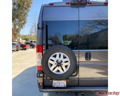 Aluminess Driver Side Rear Box | Tire Rack Ram Promaster 2014+ - 210716