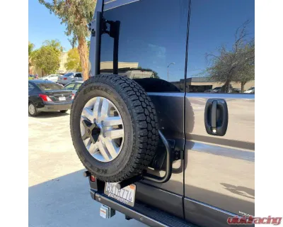 Aluminess Driver Side Rear Box | Tire Rack Ram Promaster 2014+ - 210716
