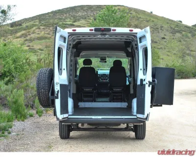 Aluminess Driver Side Rear Box | Tire Rack Ram Promaster 2014+ - 210716