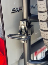Aluminess Rear Door Ladder for Low Roof Mercedes-Benz Sprinter 2019+ with Tire Box Mount                                     - 210718.1 - Image 9