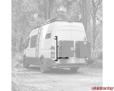Aluminess Driver Side Rear Door Box for Mercedes-Benz Sprinter 2007-2018, Steel - 210719