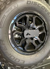 Aluminess Rear Door Ladder for High Roof Mercedes-Benz Sprinter 2007-2018 with Tire Box Mount                                     - 210720 - Image 3