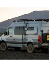 Aluminess High Roof Recon Modular Rack Legacy Ladder for Mercedes-Benz Sprinter 2007-2025                                     - 210744 - Image 2