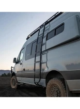 Aluminess High Roof Recon Modular Rack Legacy Ladder for Mercedes-Benz Sprinter 2007-2025                                     - 210744 - Image 3