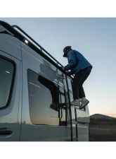 Aluminess High Roof Recon Modular Rack Legacy Ladder for Mercedes-Benz Sprinter 2007-2025                                     - 210744 - Image 4