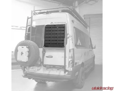 Aluminess Lower BackPAC Rear Door Plate for Mercedes-Benz Sprinter 2019+ - 210766