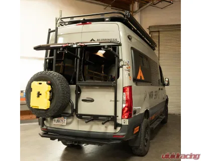 Aluminess Horizontal Rear Door Bike Rack for Mercedes-Benz Sprinter 2019+ - 210767
