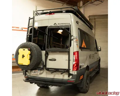 Aluminess Horizontal Rear Door Bike Rack for Mercedes-Benz Sprinter 2019+ - 210767