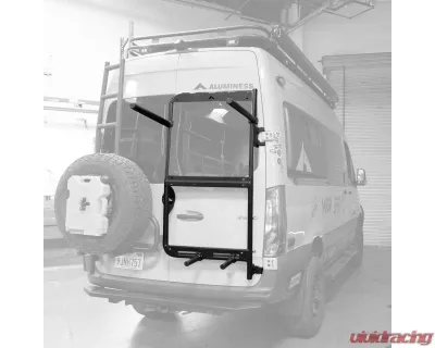Aluminess Horizontal Rear Door Bike Rack for Mercedes-Benz Sprinter 2019+ - 210767