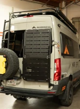 Aluminess Full Upper and Lower BackPAC Rear Door Plate Set for 2019+ Mercedes-Benz Sprinter                                     - 210768 - Image 2