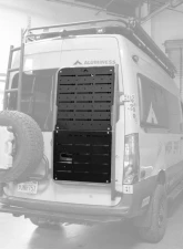Aluminess Full Upper and Lower BackPAC Rear Door Plate Set for 2019+ Mercedes-Benz Sprinter                                     - 210768 - Image 2