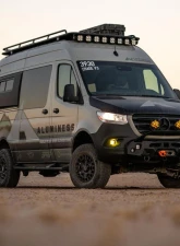 Aluminess Recon Front Winch Bumper with Bull for Mercedes-Benz Sprinter 2019-2024                                     - 210769 - Image 6