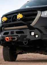 Aluminess Recon Front Winch Bumper with Bull for Mercedes-Benz Sprinter 2019-2024                                     - 210769 - Image 7