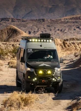 Aluminess Recon Front Winch Bumper with Bull for Mercedes-Benz Sprinter 2019-2024                                     - 210769 - Image 8