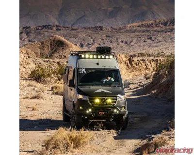 Aluminess Recon Front Winch Bumper with Bull for Mercedes-Benz Sprinter 2019-2024 - 210769