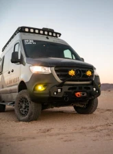 Aluminess Recon Front Winch Bumper with Bull for Mercedes-Benz Sprinter 2019-2024                                     - 210769 - Image 10