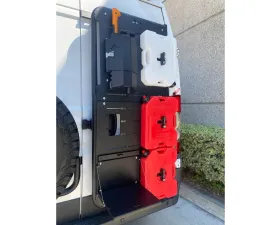 Aluminess Box and Bike Rack Carrier Base Unit for Ram Promaster 2014+