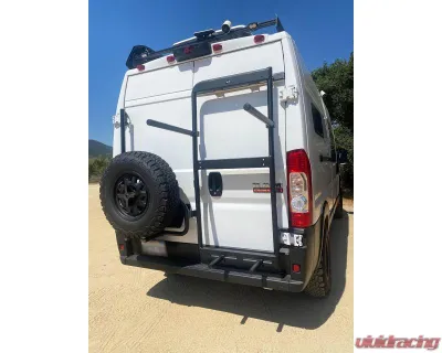 Aluminess Box and Bike Rack Carrier Base Unit for Ram Promaster 2014+, Aluminum - 210771.1