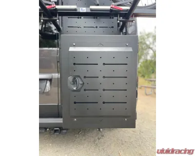 Aluminess Box and Bike Rack Carrier Base Unit for Ram Promaster 2014+, Aluminum - 210771.1