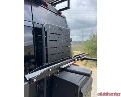 Aluminess Box and Bike Rack Carrier Base Unit for Ram Promaster 2014+, Aluminum - 210771.1