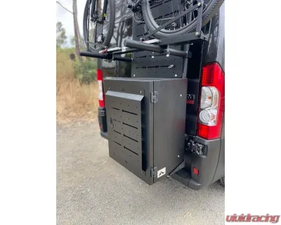 Aluminess Box and Bike Rack Carrier Base Unit for Ram Promaster 2014+, Aluminum - 210771.1