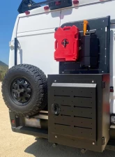 Aluminess Box and Bike Rack Carrier Base Unit for Ram Promaster 2014+, Aluminum                                     - 210771.1 - Image 8