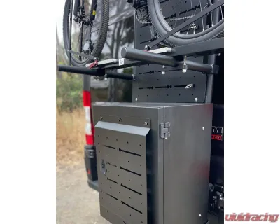 Aluminess Box and Bike Rack Carrier Base Unit for Ram Promaster 2014+, Aluminum - 210771.1