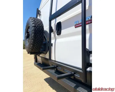 Aluminess Box and Bike Rack Carrier Base Unit for Ram Promaster 2014+, Aluminum - 210771.1