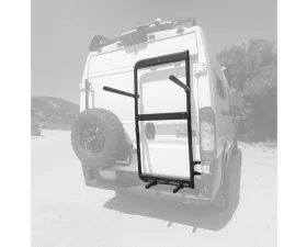 Aluminess Box and Bike Rack Carrier Base Unit for Ram Promaster 2014+, Aluminum