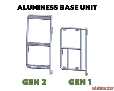 Aluminess Gen1 Base Unit No 180 Hinge Kit PowerLift Bike Rack for 2019+ Mercedes-Benz Sprinter - 210775.1