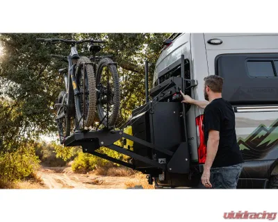 Aluminess Gen1 Base Unit No 180 Hinge Kit PowerLift Bike Rack for 2019+ Mercedes-Benz Sprinter - 210775.1